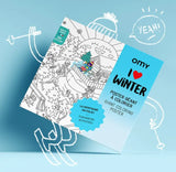 Omy Poster XL I Love Winter Omy