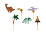 PartyDeco Topo para Bolo Dino PartyDeco