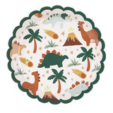 PartyDeco Pratos Papel Dino PartyDeco