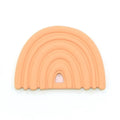 Mordedor Silicone OB Design Arco-Íris Peach