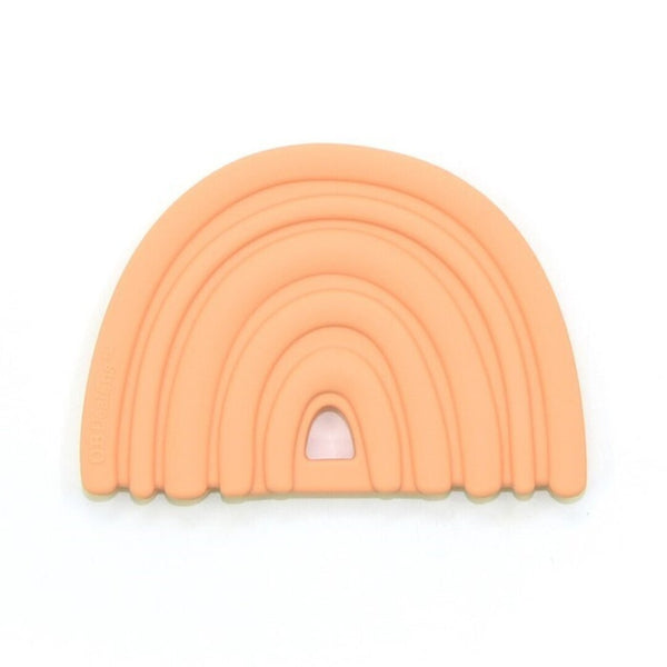 Mordedor Silicone OB Design Arco-Íris Peach