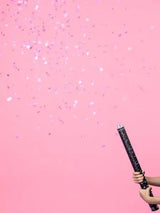 PartyDeco Canhão de confettis Revelação (Rosa) PartyDeco