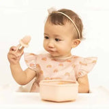 Tiny Twinkle Talheres Aprendizagem Silicone Bege Tiny Twinkle