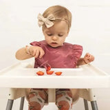 Tiny Twinkle Talheres Aprendizagem Silicone Bordô Tiny Twinkle