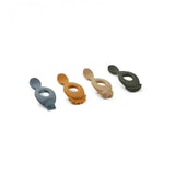 Conjunto 4 Talheres Silicone Liewood Safari/Blue Liewood