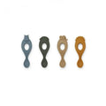 Conjunto 4 Talheres Silicone Liewood Safari/Blue