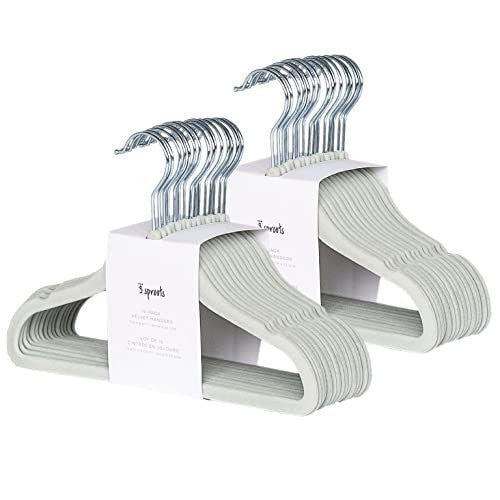 Cabides Veludo 3 Sprouts Pack 15 Uni- Verde