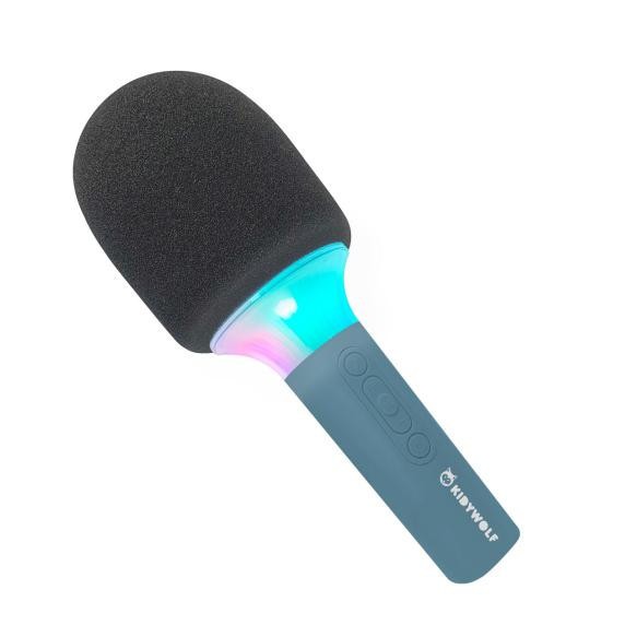 Kidywolf Microfone de Karaoke Azul