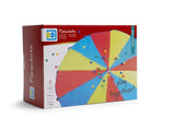 Jogo Paraquedas Colorido Com Bolas Minicool