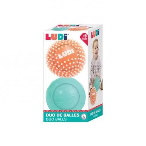 Ludi Conjunto 2 Bolas Pontas Suaves