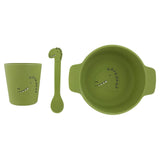 Trixie Conjunto Refeição Silicone - Sr. Dino Trixie