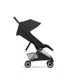 Cybex Coya Style Collection Rosegold Sepia Black 2026 - vista lateral