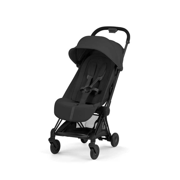Cybex Coya Style Collection Matt Black 2026 | Ultra Compacto 7,3 kg + Cabin-Size | Do Nascimento aos 22 kg