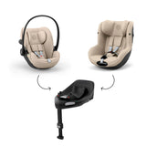 Cybex Cloud G3 Comfort – Cadeira Auto Giratória para Bebé | Do Nascimento aos 24 Meses | Certificada AGR