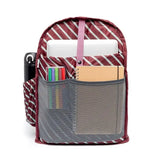 Lefrik Mochila Capsule Stripes Malva Lefrik