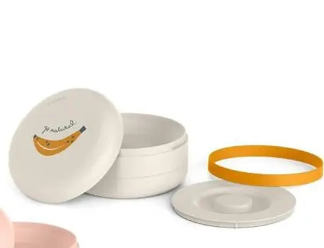 Suavinex Set Pratos Combinados Bentoo Banana Suavinex