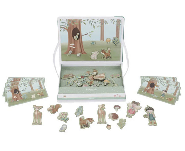 Little Dutch Jogo Magnético – Forest Friends