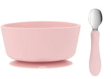 Tutete Pack Taça Silicone e Colher de Aço - Light Pink Tutete