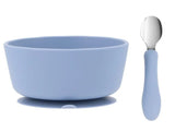 Tutete Pack Taça Silicone e Colher de Aço - Ocean Blue Tutete