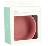 Tutete Pack Taça Silicone e Colher de Aço - Brick Blush Tutete