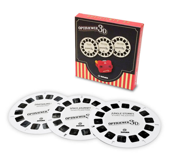 Svoora Conjunto de Reels para 3D Optiviewer (3 Carretéis Incluídos)