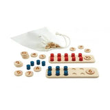 Plan Toys Quadro de Contar - Unit Link Plan Toys - brincadeiras sustentáveis
