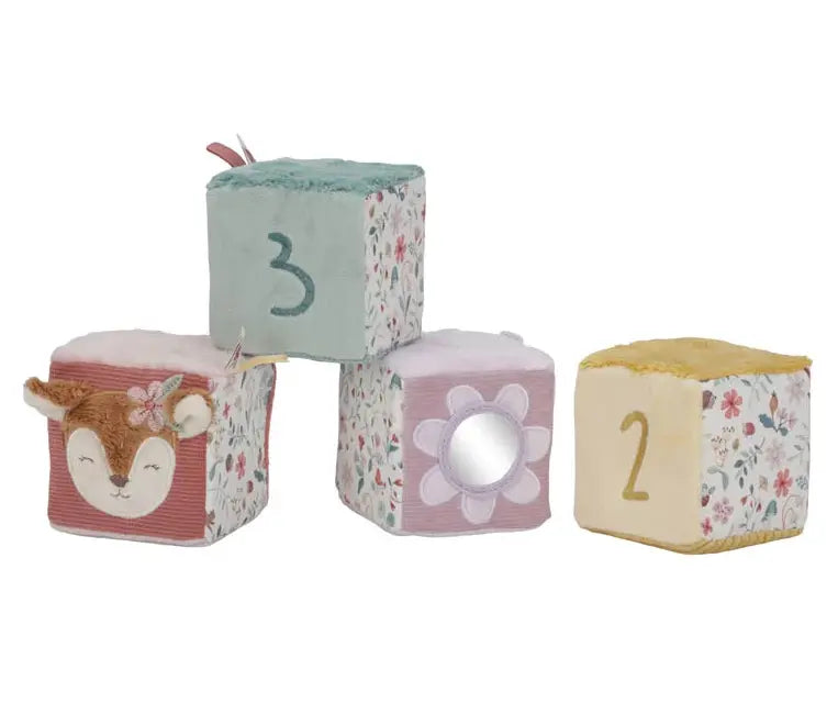 Little Dutch Cubos de Atividades Fofinhos | Set de 4 | Fairy Garden Little Dutch
