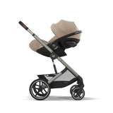 Carrinho de Bebé Cybex Balios S Lux – Almond Beige (Taupe Frame) Cybex