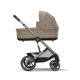 Carrinho de Bebé Cybex Balios S Lux – Almond Beige (Taupe Frame) Cybex