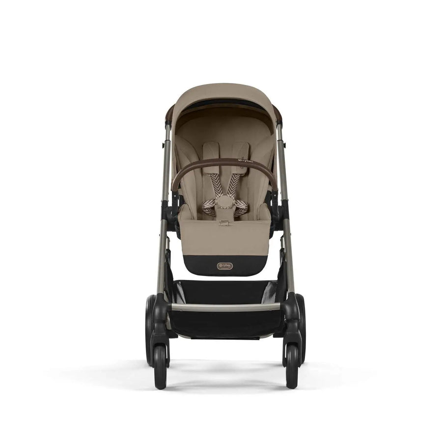 Carrinho de Bebé Cybex Balios S Lux – Almond Beige (Taupe Frame) Cybex