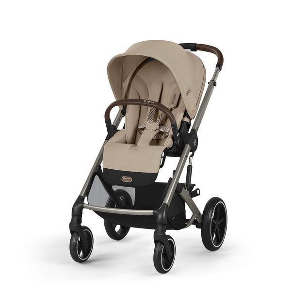 Carrinho de Bebé Balios S Lux Cybex Almond Beige (Taupe Frame)