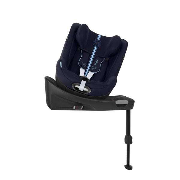 Cadeira Auto Rotativa Cybex Sirona Gi i-Size Ocean Blue Plus – Com base ISOFIX incluída, dos 3 meses aos 4 anos
