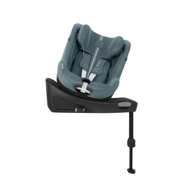 Cadeira Auto Rotativa Cybex Sirona Gi i-Size Stormy Blue Plus – Com base ISOFIX incluída, dos 3 meses aos 4 anos