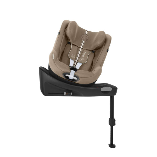 Cadeira Auto Rotativa Cybex Sirona Gi i-Size Almond Beige Plus – Com base ISOFIX incluída, dos 0 aos 4 anos
