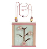 Little Dutch Cubo de Atividades Wild Flowers Rosa Little Dutch
