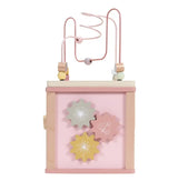 Little Dutch Cubo de Atividades Wild Flowers Rosa Little Dutch