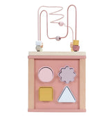 Little Dutch Cubo de Atividades Wild Flowers Rosa Little Dutch