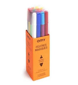 OMY 14 Canetas de Feltro + 2 Canetas de Feltro Mágicas Omy