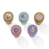 Little Dutch Conjunto de 16 Carimbos Fairy Garden Little Dutch