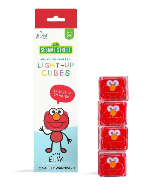 Conjunto 4 Cubos GloPals Elmo