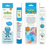 Conjunto 4 Cubos GloPals - Cookie Monster Glopals