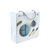 Olmitos Conjunto de Alimentação 5 Peças em Silicone Azul Olmitos