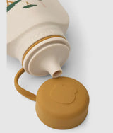 Liewood Conjunto de 2 Garrafas Silicone para Smoothie Animais da Selva Liewood