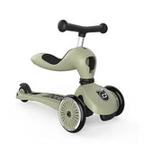Scoot & Ride Trotinete 2 em 1 Highwaykick 1 - Olive Scoot & Ride