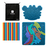 Quadro de Atividades Sensorial de Silicone