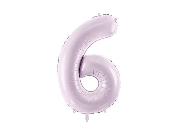 Party Deco Balão Foil Hélio Nº6 Lilás 72cm
