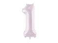 Party Deco Balão Foil Hélio Nº1 Lilás 72cm
