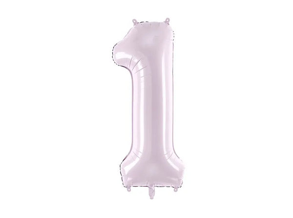 Party Deco Balão Foil Hélio Nº1 Lilás 72cm