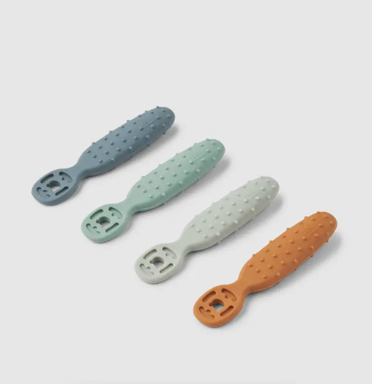 Liewood Talheres Aprendizagem Caelia - Whale Blue Liewood