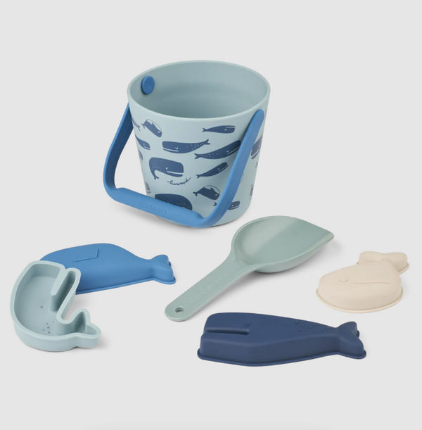 Liewood Conjunto de Praia Gilma Silicone- Oceano